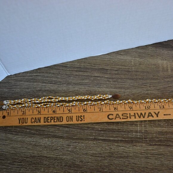 Vtg Seed Pearl Necklace and Bracelet Set - Picture 5 of 6